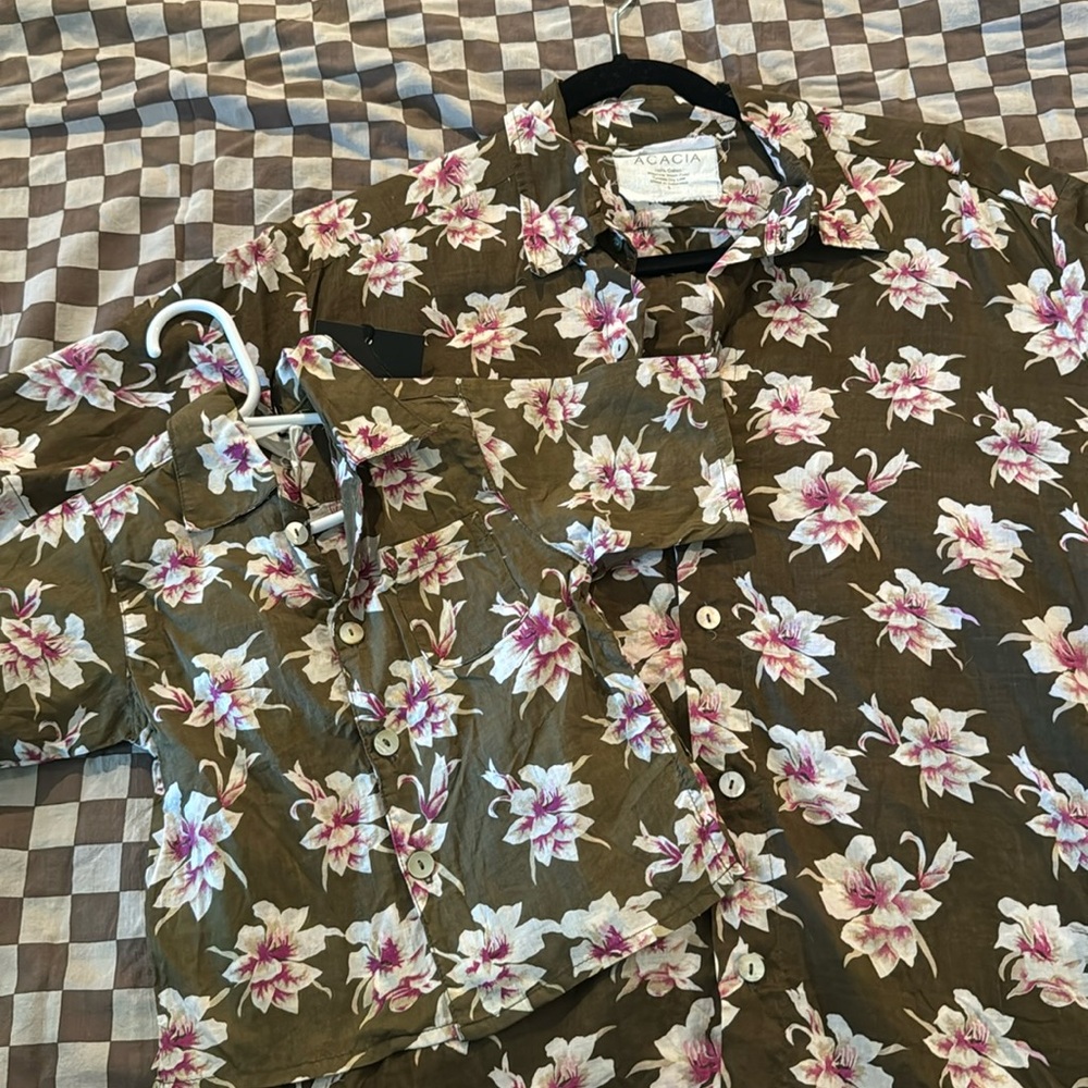 Men’s/Keiki Acacia aloha short bundle